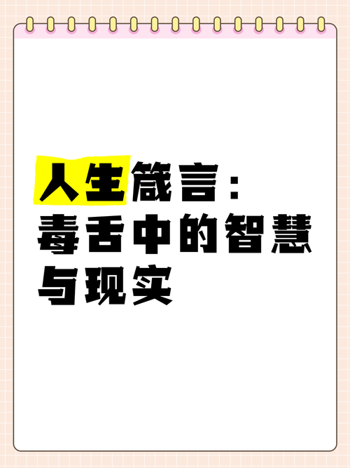 揭秘毒舌智慧 不带脏字的狠话解析