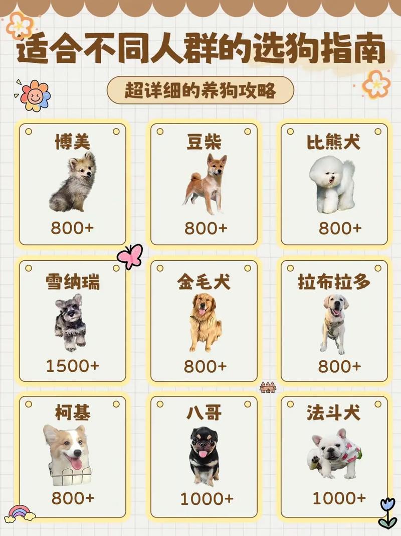 全部狗的品种和图片_性格与寿命揭秘