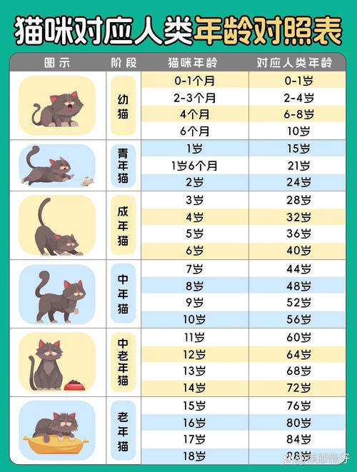猫咪三岁相当于人几岁，从睁眼到变老，陪你长大