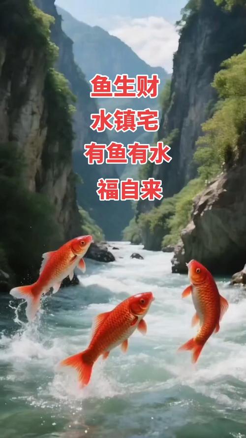 镇宅最厉害三个鱼，养金鱼锦鲤龙鱼旺家宅，寓意好风水